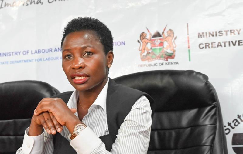 File image of Micro, Small & Medium Enterprises (MSMEs) Development Principal Secretary Susan Mang'eni.